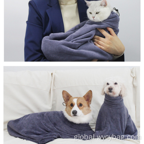 Quick Drying Super Absorbent Pet Bathrobe